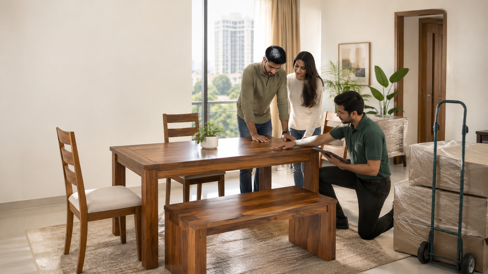 Is it safe to buy second-hand furniture online in Gurgaon?