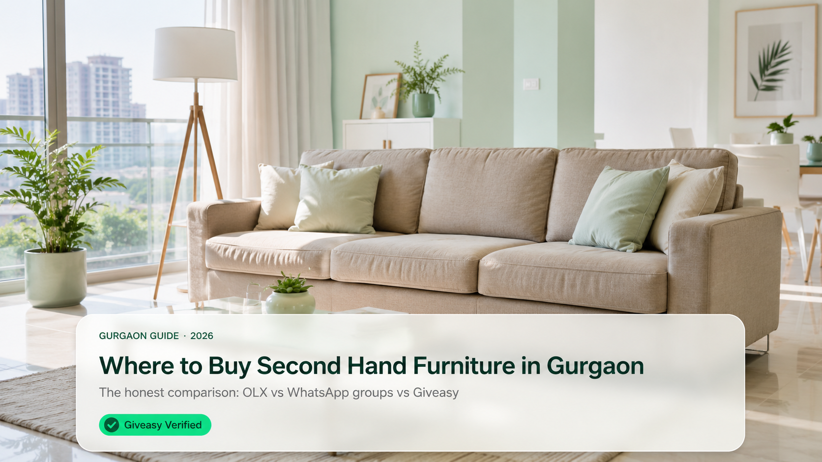 Where to Buy Second Hand Furniture in Gurgaon - The Honest Guide