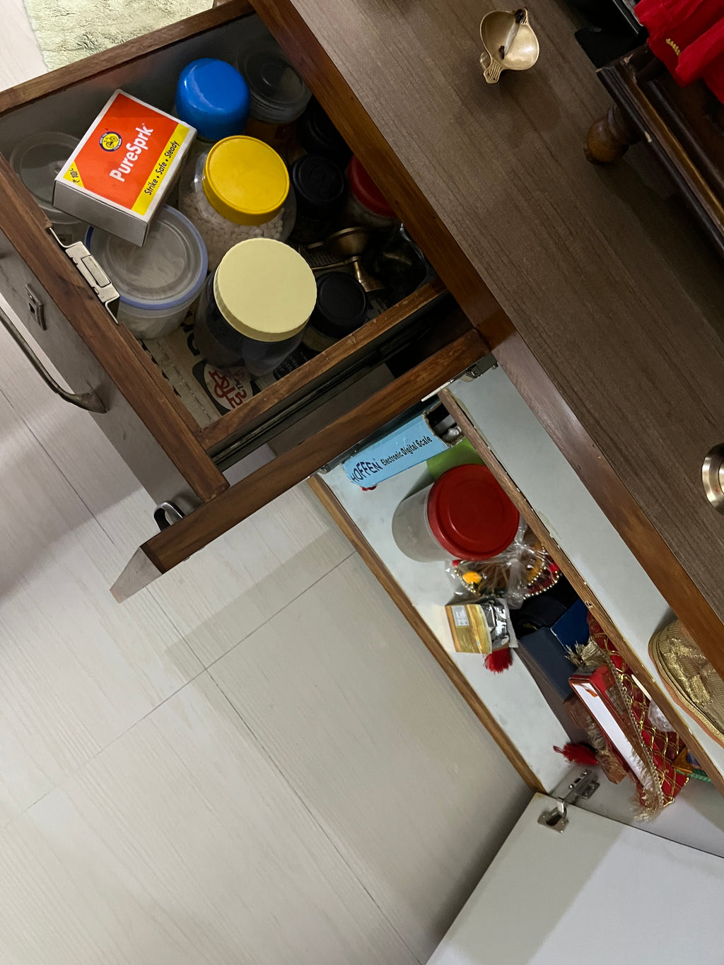 Storage Cabinet with Drawer and 3 Doors photo 3