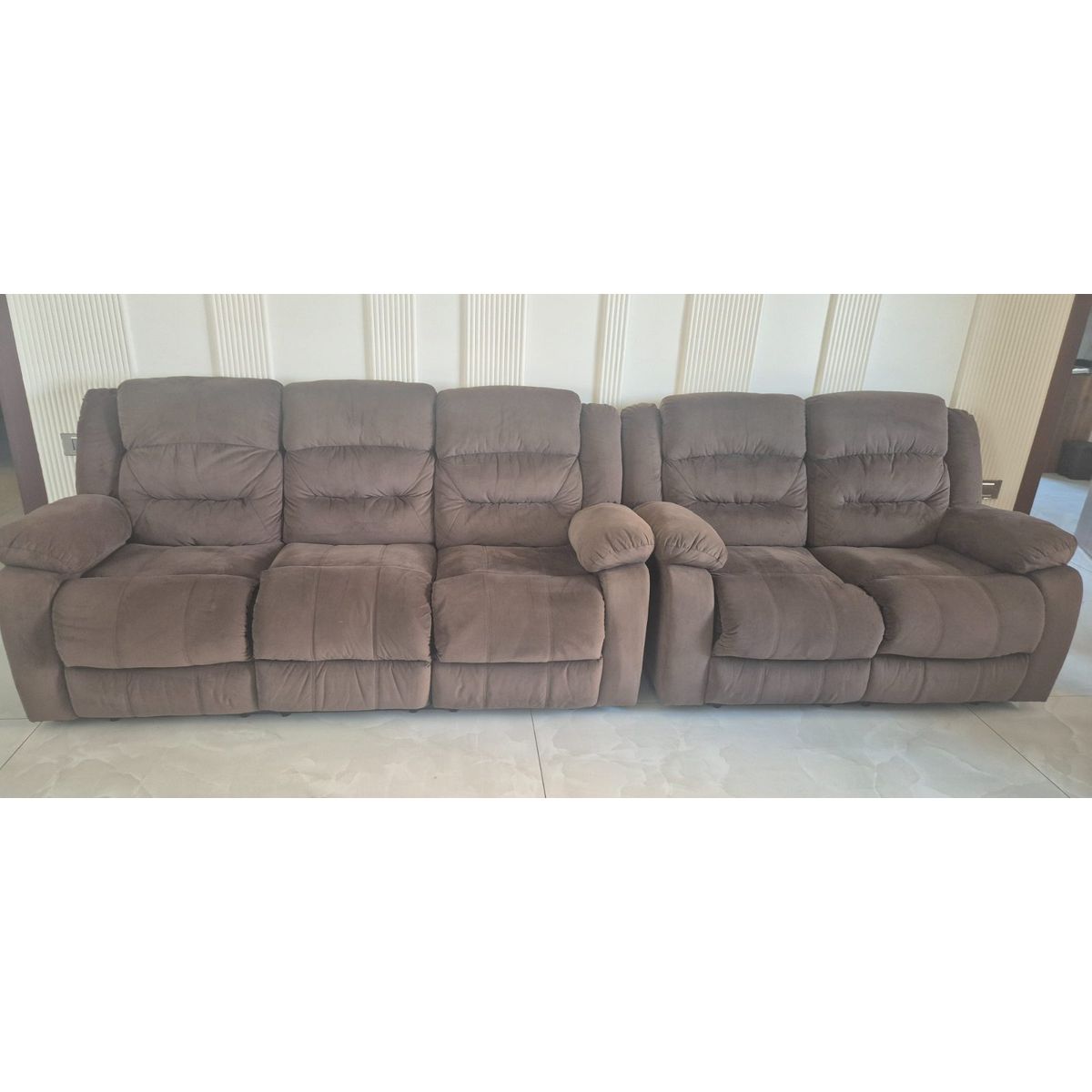 Recliner 3+2 seater sofa photo 1