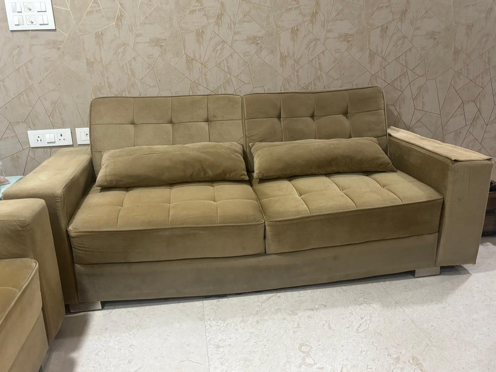 2 3-seater lobby sofa with pillow photo 1