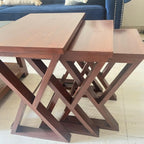 Set of 3 Nested Stools photo 1