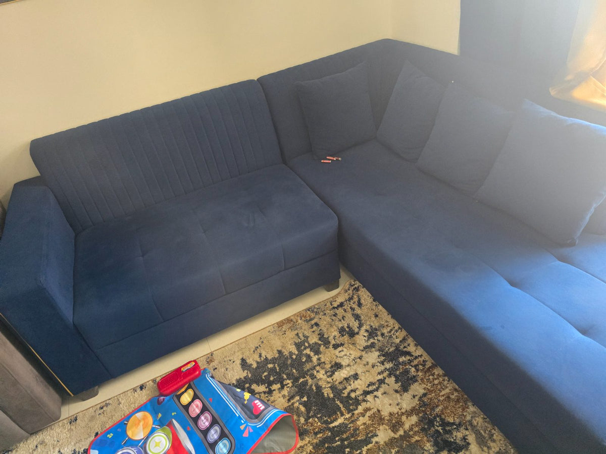 5 seater l shape sofa photo 1