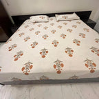 Solid wood King Size Bed without mattress photo 1