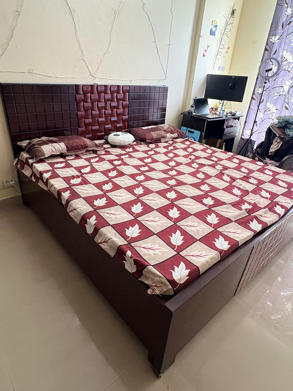 King Size Storage Bed with Mattress photo 3