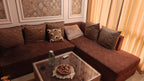 L shape sofa with centre table photo 2