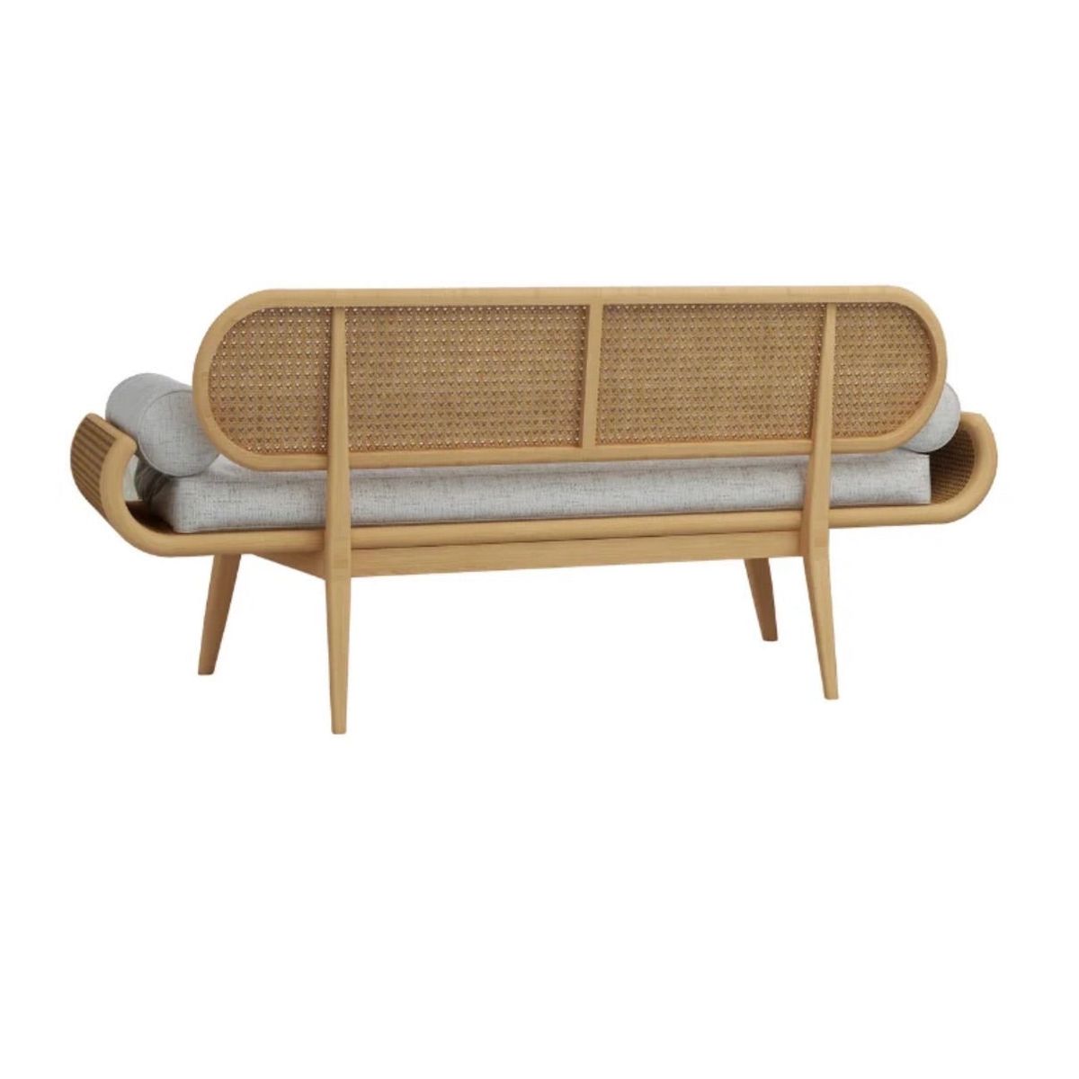3 Seater Cane Sofa photo 2