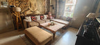 8 seater sofa with center table photo 2