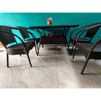 Dining table set with 4 chair photo 2