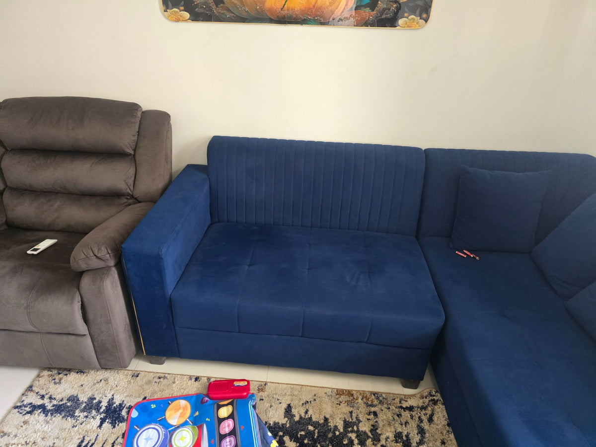 5 seater l shape sofa photo 3
