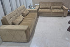 2 3-seater lobby sofa with pillow photo 3