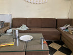 L shape sofa with center table consist of 4 boxes used for storage and sitting photo 4