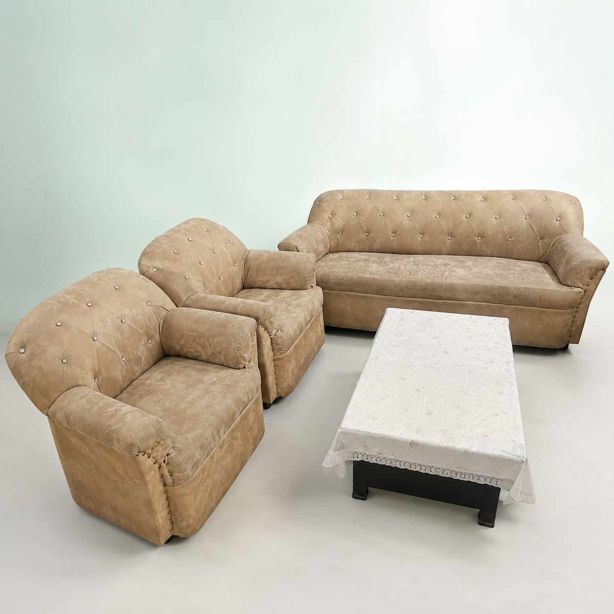 5-Seater Sofa Set (3+1+1)