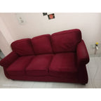3-seater fabric sofa photo 6