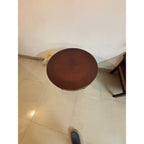 teak wood 2+2 seater and coffee table photo 7