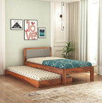 Solid Sheesham Trundle Bed