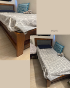 Solid Sheesham Trundle Bed