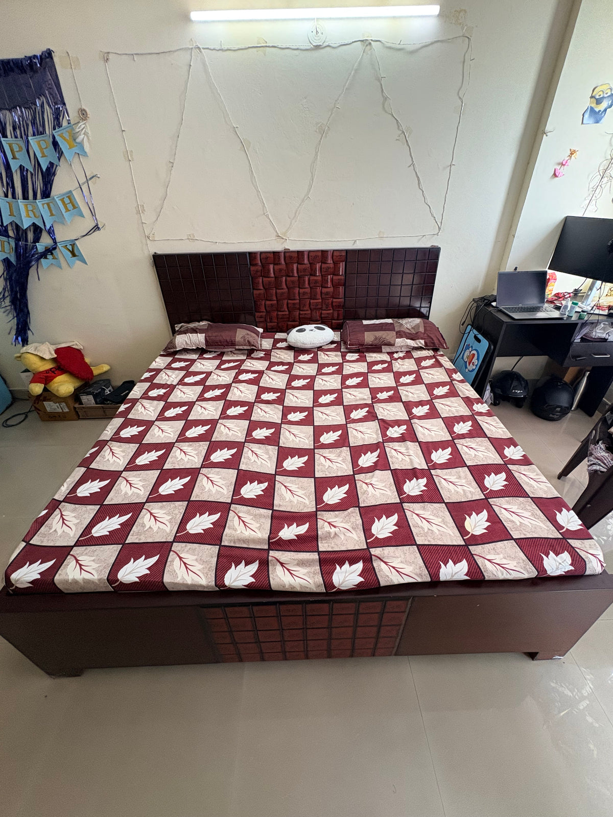 King Size Storage Bed with Mattress photo 4