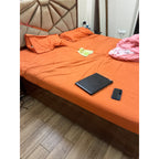 King Storage Bed with Geometric Padded Headboard - used item in Gurugram - photo 4