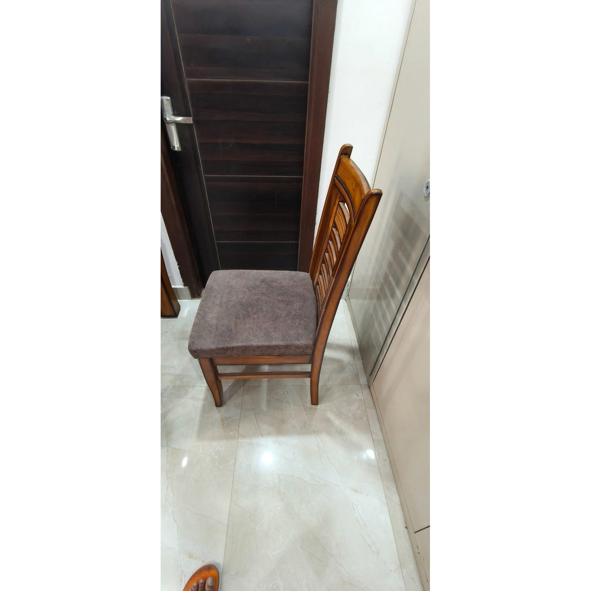 6-seater dining set square photo 3