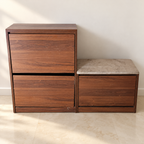 Urban Ladder Shoe Cabinet with Cushioned Bench - hero