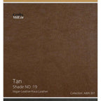 Craftsmill Tan Faux Leather Sofa - square seller photo