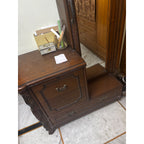 Carved Wooden Dressing Table with Full-Length Mirror - used bedroom in Delhi - photo 1