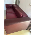 Maroon 3-Piece Sofa Set - used living-room in Gurugram - photo 5