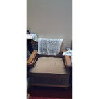 Beige Wooden Sofa Set, 3+1+1 - used item in Gurugram - photo 5