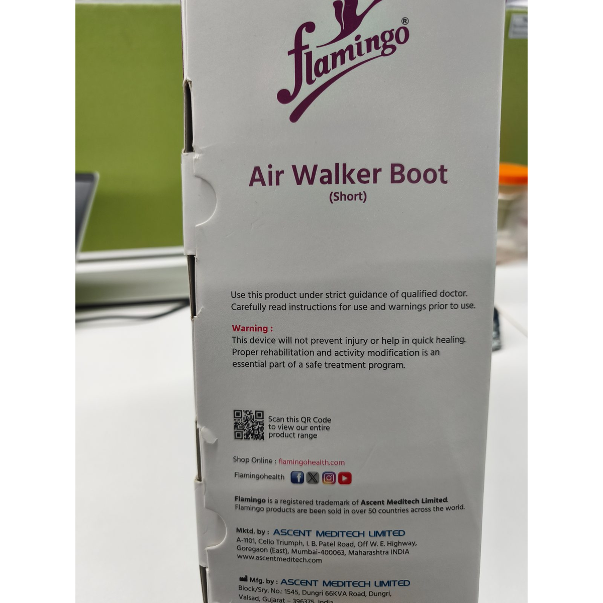 Flamingo Air Walker Boot, Short (Boxed) seller photo 3