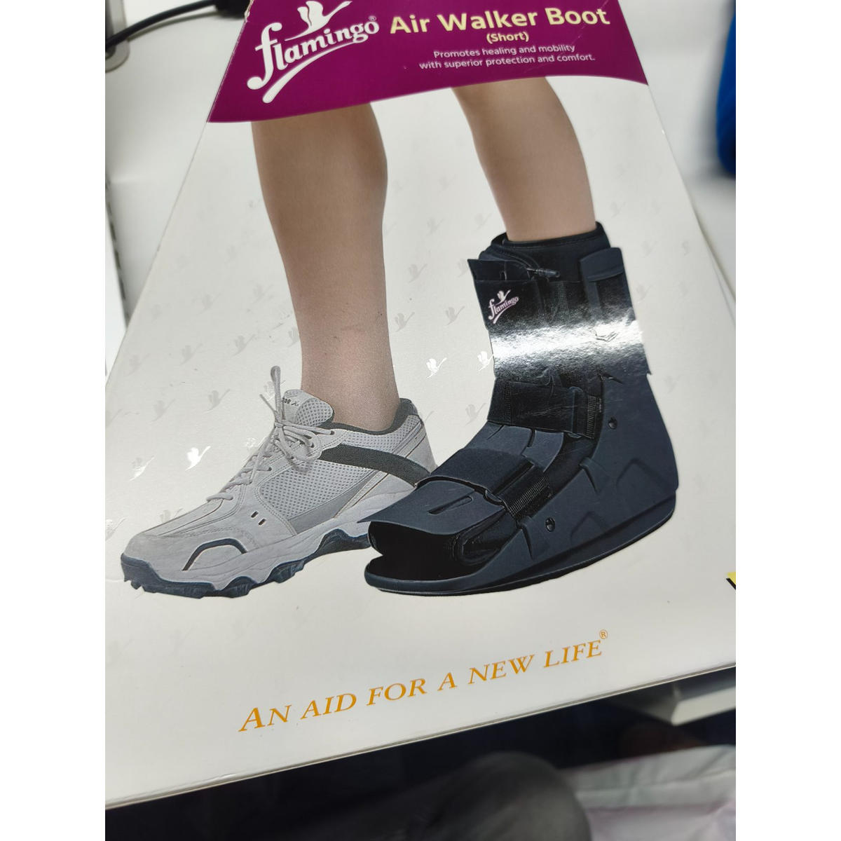 Flamingo Air Walker Boot, Short (Boxed) seller photo 4