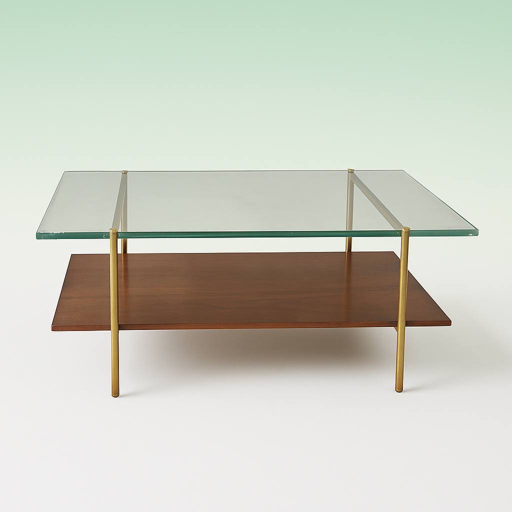 West Elm Mid Century Art Display Coffee Table – hero image