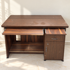 Woodgrain Computer Table - hero