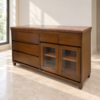 Crockery Cabinet with Granite Marble Top — Giveasy resale hero