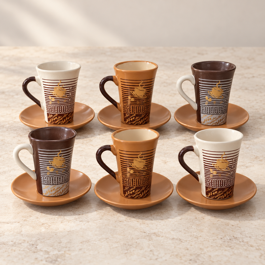 6 Cup-and-Saucer Sets hero