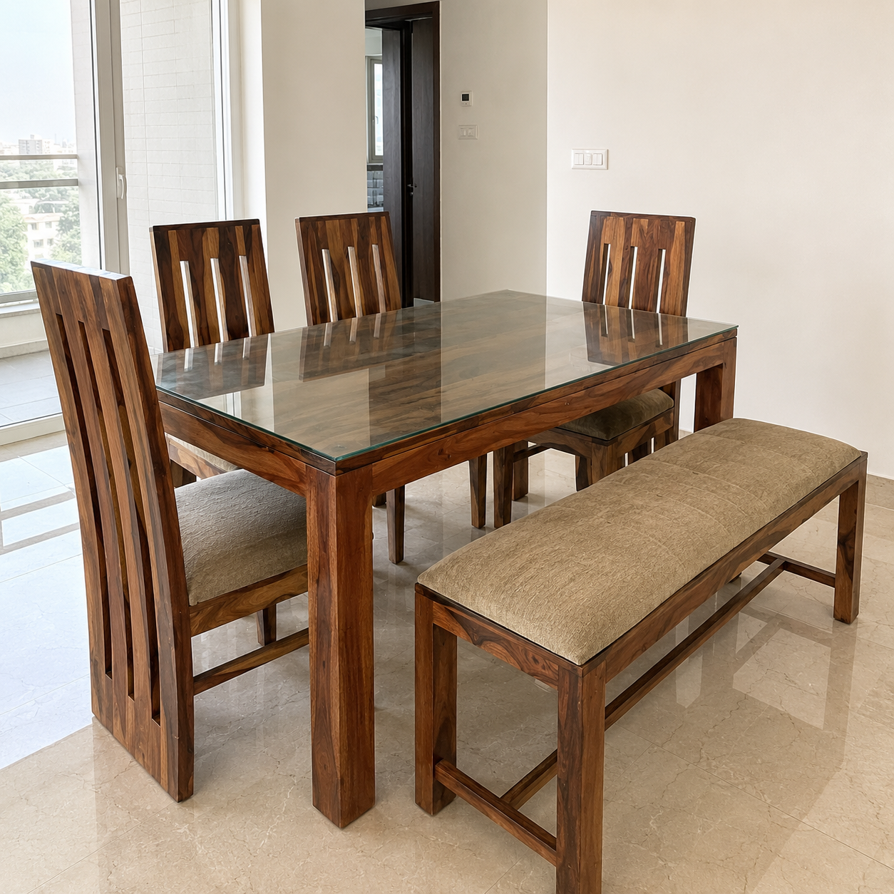 Sheesham 6 Seater Dining Set