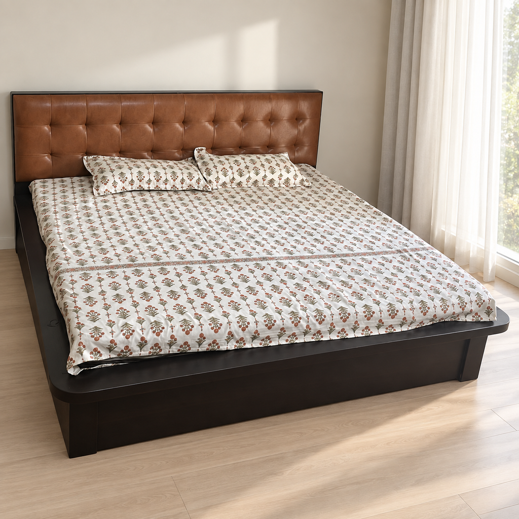 Double Bed with Box Storage - Giveasy hero image