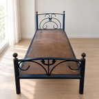 Single Bed (Steel + Wood Frame) - Giveasy hero image