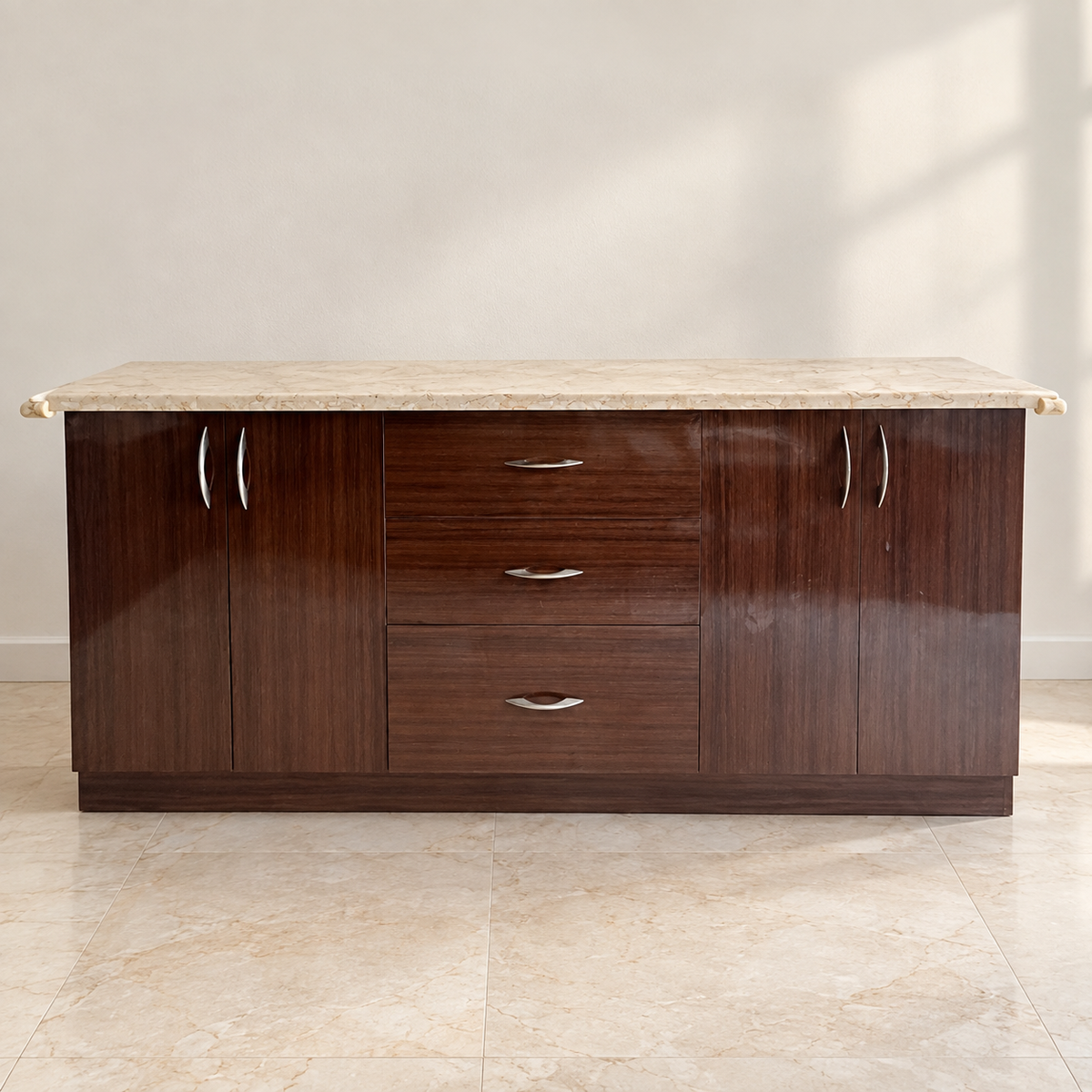 Sideboard with Italian Marble Top — Giveasy photo-based hero