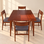 Urban Ladder 4-Seater Dining Table Set in a neutral room