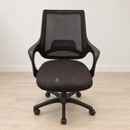 Giveasy hero — Mesh Back Office Chair with Wheels, Black
