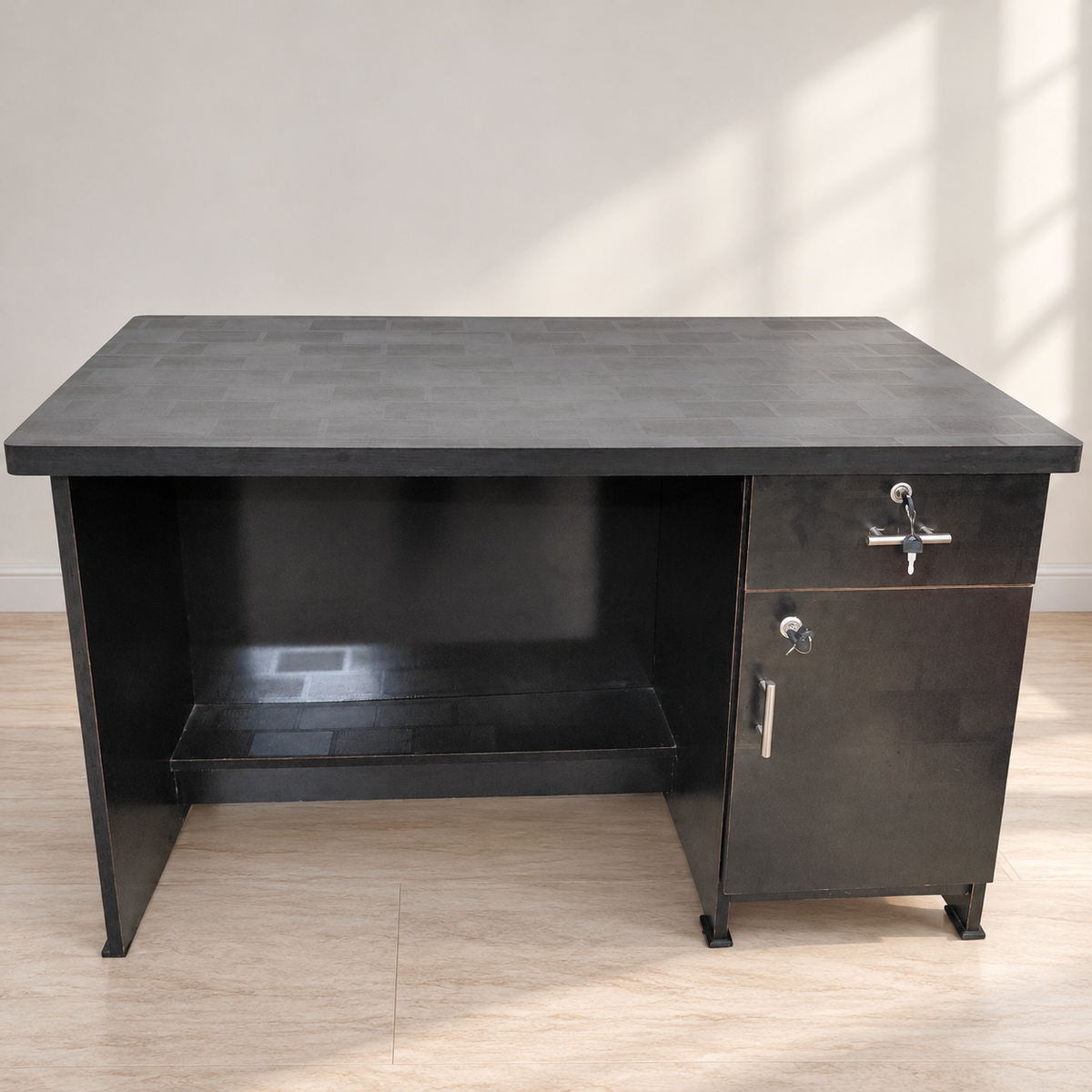 Study Table with Drawer and Cabinet, 4x2 ft - giveasy hero