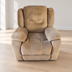 Evoke Single-Seater Recliner, Fabric, Manual - giveasy hero