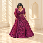 Lalit Dalmia Embroidered Wedding Lehenga, Size M - seller-photo representative hero