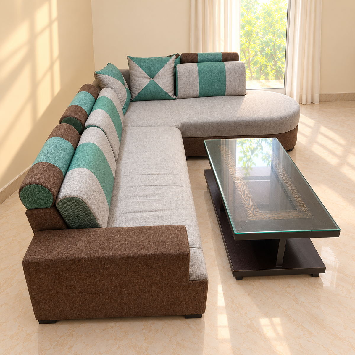 Sofa Set with Centre Table and 6-Seater Dining Set - seller-photo representative hero