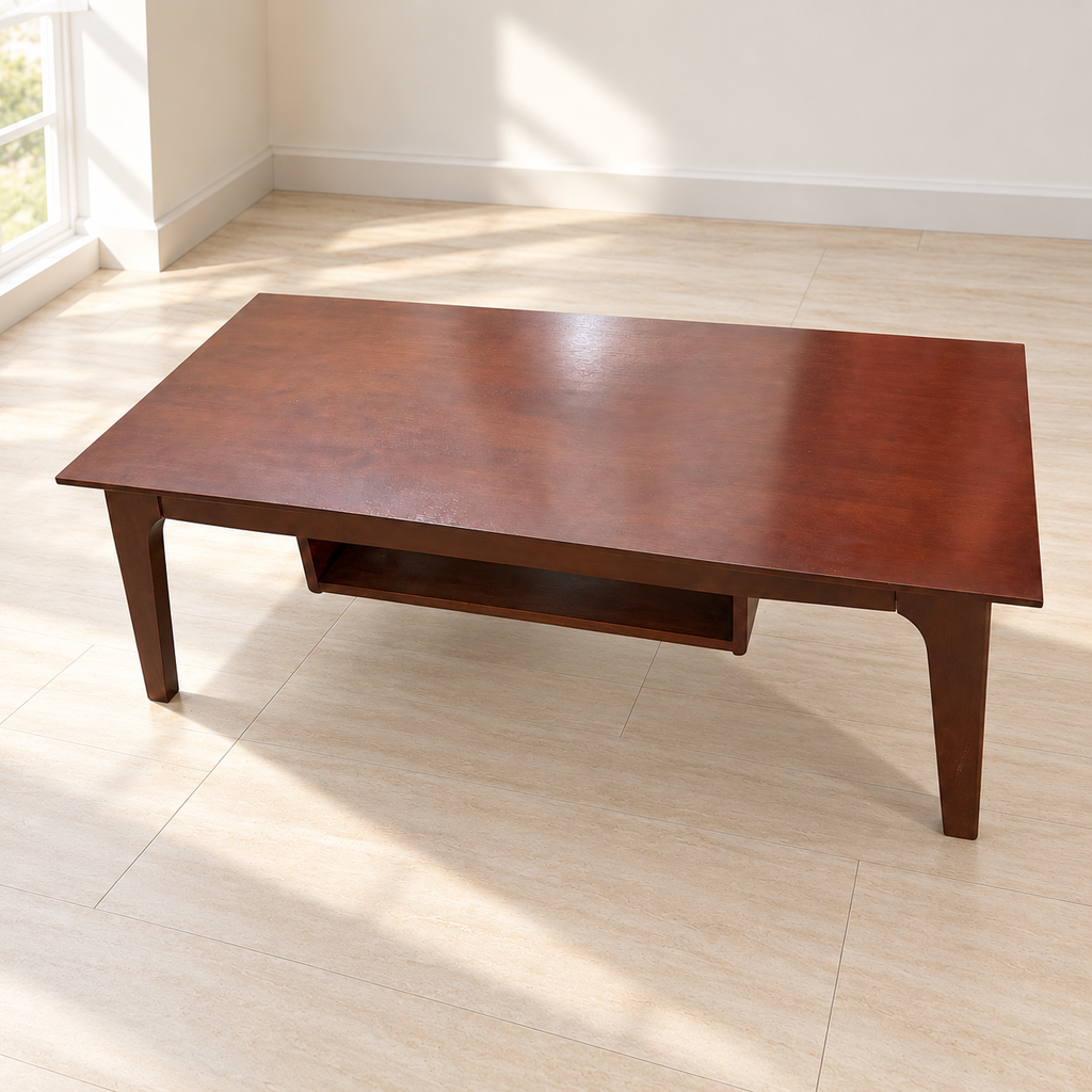 Godrej Interio Wooden Centre Table with Lower Shelf - Lightly Used - Ghaziabad