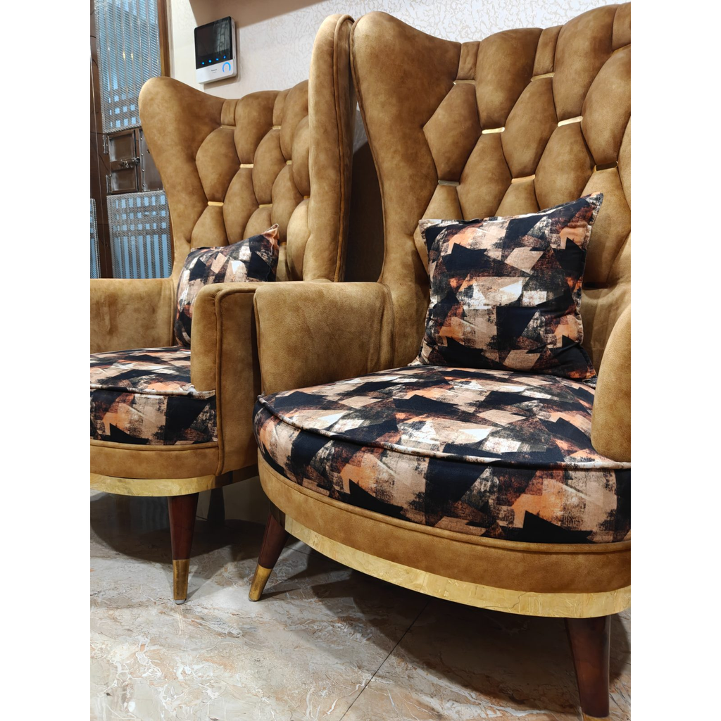 Wingback Chair Pair - used living-room in Delhi - photo 3