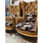 Wingback Chair Pair - used living-room in Delhi - photo 3