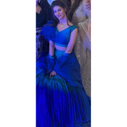 Blue Ruffle Lehenga Set - used item in Delhi - photo 2