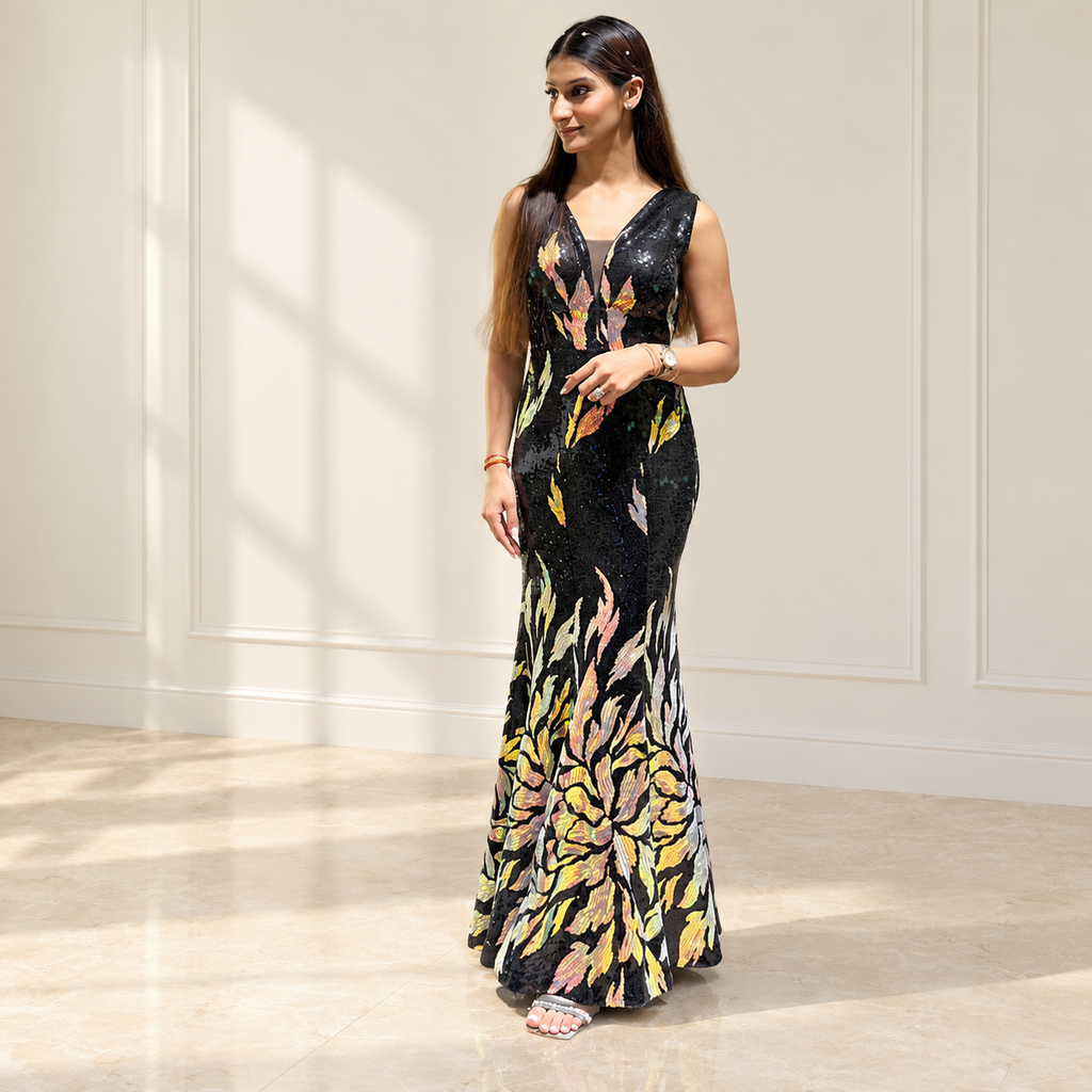 Sequin Occasion Gown - hero